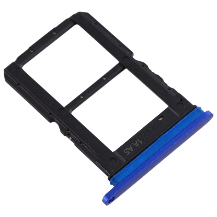 For Realme X2 Pro SIM Card Tray + SIM Card Tray (Blue)
