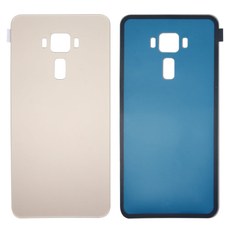 5.5 inch Glass Back Battery Cover for ASUS ZenFone 3 / ZE552KL(Gold) - Back Cover by PMC TechLife | Online Shopping South Africa | PMC TechLife | Buy Now Pay Later Mobicred