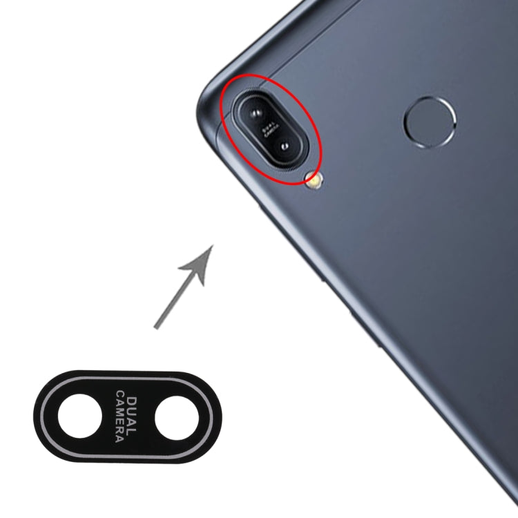 Back Camera Lens for Asus Zenfone Max (M2) ZB633KL / ZB632KL X01AD - Camera by PMc TechLife | Online Shopping South Africa | PMc TechLife | Buy Now Pay Later Mobicred