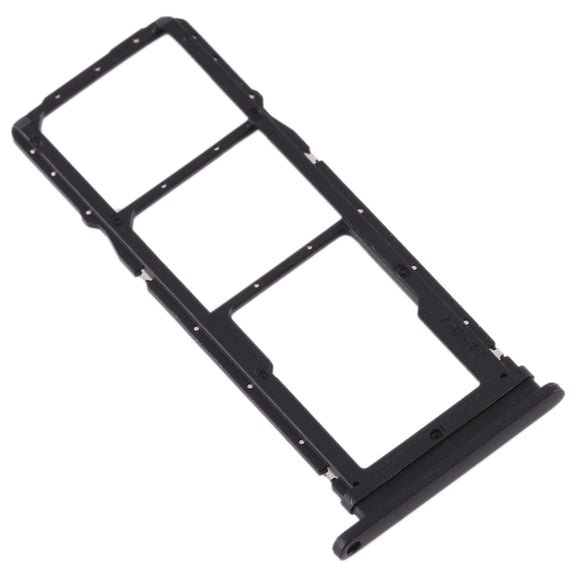 SIM Card Tray + SIM Card Tray + Micro SD Card Tray for Huawei Honor Play 3 (Black)