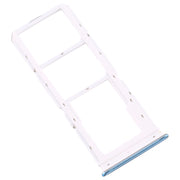 For Vivo  Y7s SIM Card Tray + SIM Card Tray + Micro SD Card Tray (Blue)