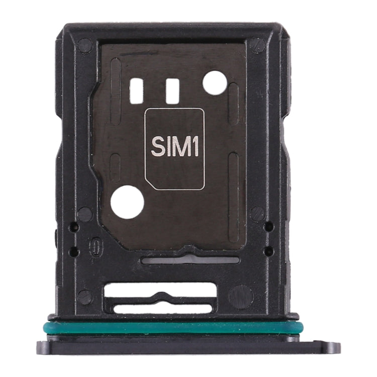 For OPPO Reno 10x zoom SIM Card Tray + SIM Card Tray / Micro SD Card Tray (Black) - Card Socket by PMc TechLife | Online Shopping South Africa | PMc TechLife | Buy Now Pay Later Mobicred