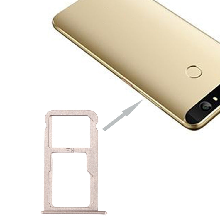 For Huawei nova SIM Card Tray & SIM / Micro SD Card Tray(Gold) - Card Socket by PMc TechLife | Online Shopping South Africa | PMc TechLife | Buy Now Pay Later Mobicred