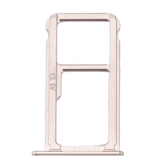 For Huawei nova SIM Card Tray & SIM / Micro SD Card Tray(Gold)