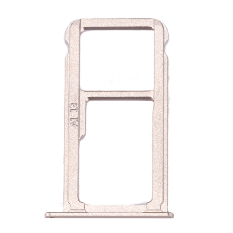 For Huawei nova SIM Card Tray & SIM / Micro SD Card Tray(Gold)