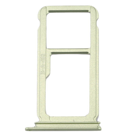 For Huawei P10 Plus SIM Card Tray & SIM / Micro SD Card Tray(Green)