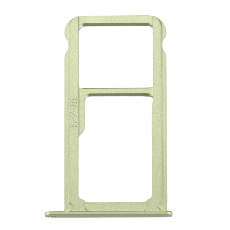 For Huawei P10 SIM Card Tray & SIM / Micro SD Card Tray(Green) - Card Socket by PMc TechLife | Online Shopping South Africa | PMc TechLife | Buy Now Pay Later Mobicred