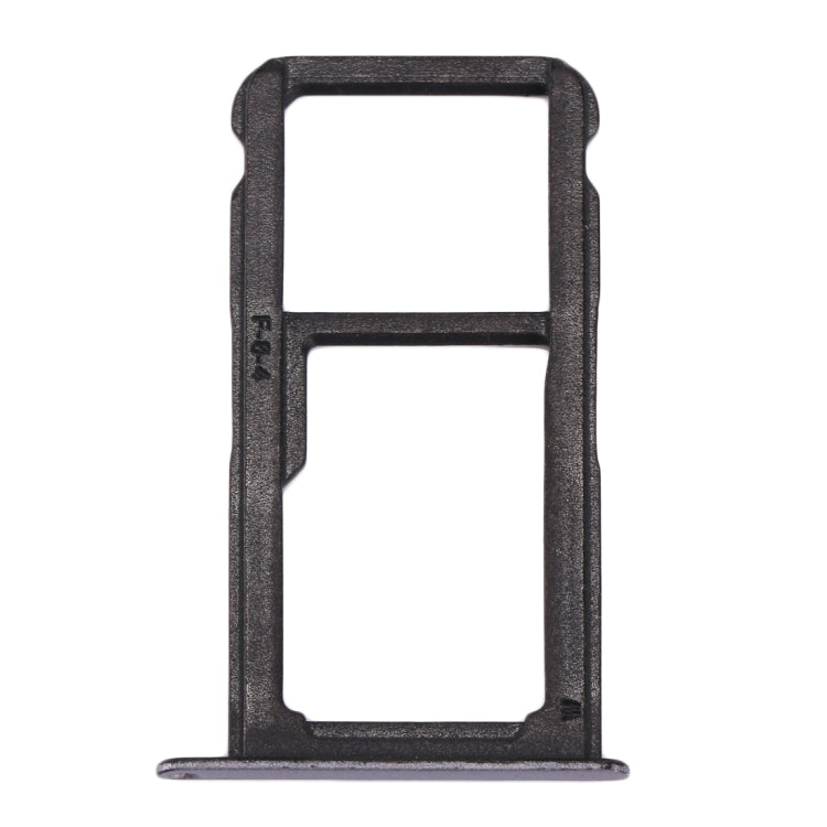 For Huawei P10 Lite SIM Card Tray & SIM / Micro SD Card Tray(Black) - Card Socket by PMc TechLife | Online Shopping South Africa | PMc TechLife | Buy Now Pay Later Mobicred