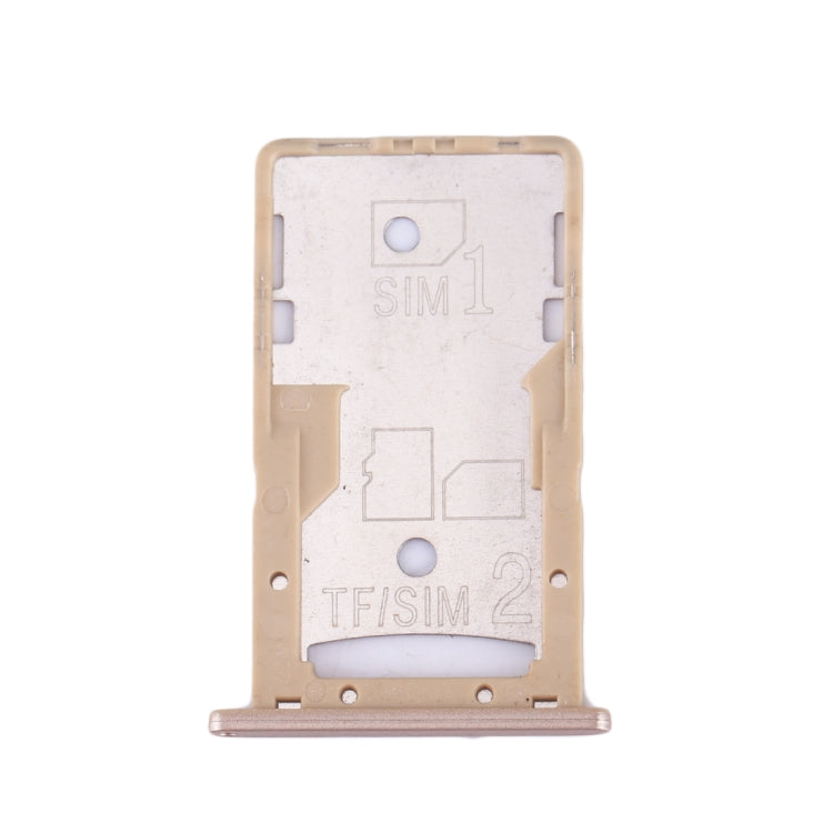 For Xiaomi Redmi 4A SIM & SIM / TF Card Tray(Gold) - free shipping - PMc TechLife - Order now!