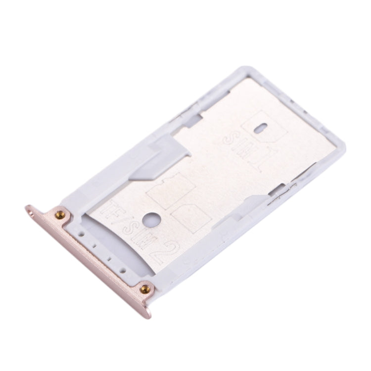 For Xiaomi Redmi 4X SIM & SIM / TF Card Tray(Gold) - Card Tray by PMc TechLife | Online Shopping South Africa | PMc TechLife | Buy Now Pay Later Mobicred