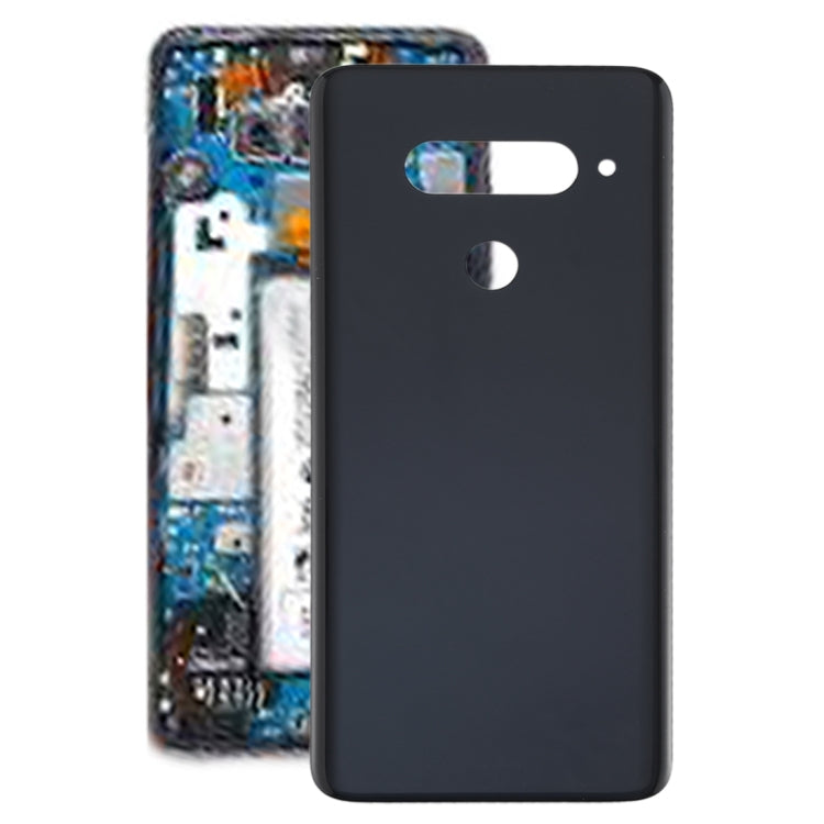 Battery Back Cover for LG V40 ThinQ(Black) - For LG by PMC TechLife | Online Shopping South Africa | PMC TechLife | Buy Now Pay Later Mobicred