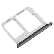 SIM Card Tray + Micro SD Card Tray for LG K40 / K12 Plus / X4 (2019) / X420EM / X420BMW / X420HM / X420 / X420N (Silver)