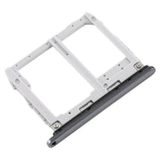 SIM Card Tray + Micro SD Card Tray for LG K40 / K12 Plus / X4 (2019) / X420EM / X420BMW / X420HM / X420 / X420N (Silver)