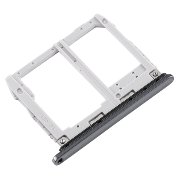 SIM Card Tray + Micro SD Card Tray for LG K40 / K12 Plus / X4 (2019) / X420EM / X420BMW / X420HM / X420 / X420N (Silver)