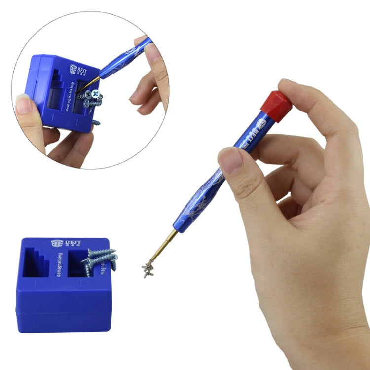 BEST BST-016 Magnetizer Demagnetizer Tool(Blue)