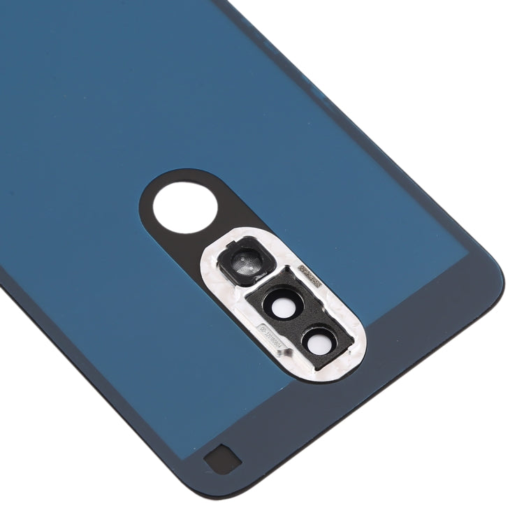 Battery Back Cover with Camera Lens for Nokia X6 (2018) / 6.1 Plus TA-1099 TA-1103(Black) - Back Cover by PMC TechLife | Online Shopping South Africa | PMC TechLife | Buy Now Pay Later Mobicred