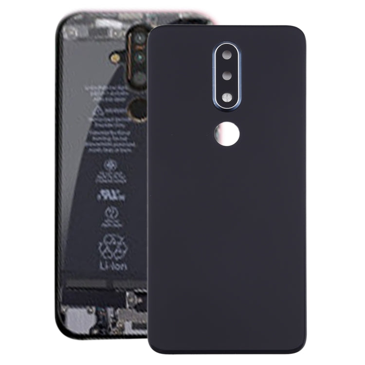 Battery Back Cover with Camera Lens for Nokia X6 (2018) / 6.1 Plus TA-1099 TA-1103(Blue) - Back Cover by PMC TechLife | Online Shopping South Africa | PMC TechLife | Buy Now Pay Later Mobicred