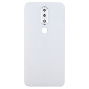 Battery Back Cover with Camera Lens for Nokia X6 (2018) / 6.1 Plus TA-1099 TA-1103(White)