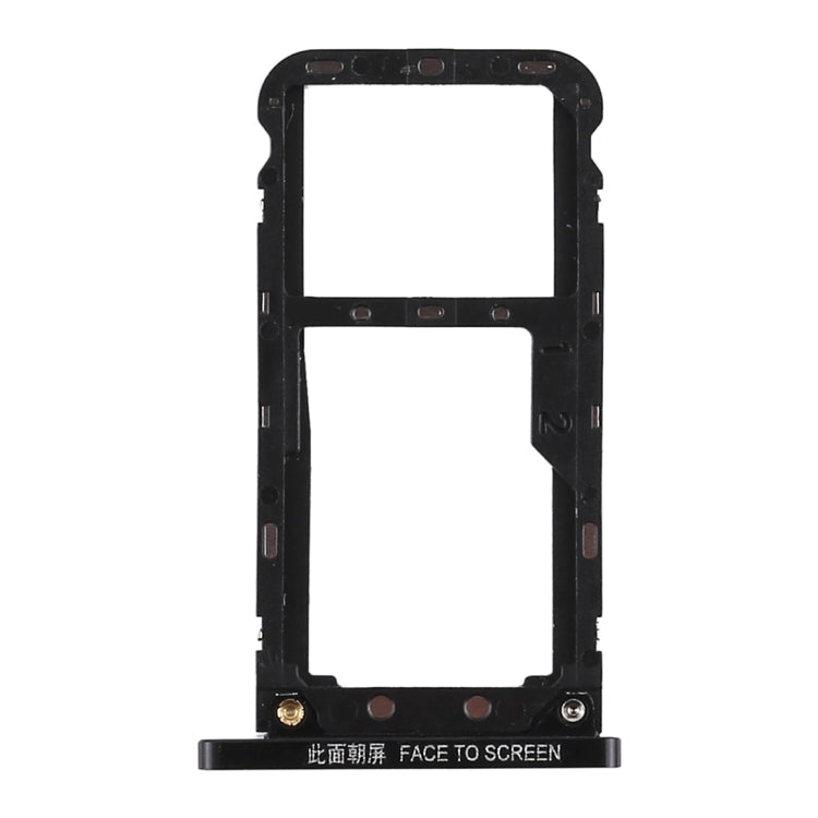 SIM Card Tray for Xiaomi Mi Max 3(Black) - Card Tray by PMc TechLife | Online Shopping South Africa | PMc TechLife | Buy Now Pay Later Mobicred