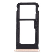 SIM Card Tray + SIM Card Tray / Micro SD Card Tray for Nokia 6.1 / 6 (2018) / TA-1043 TA-1045 TA-1050 TA-1054 TA-1068 (Gold)