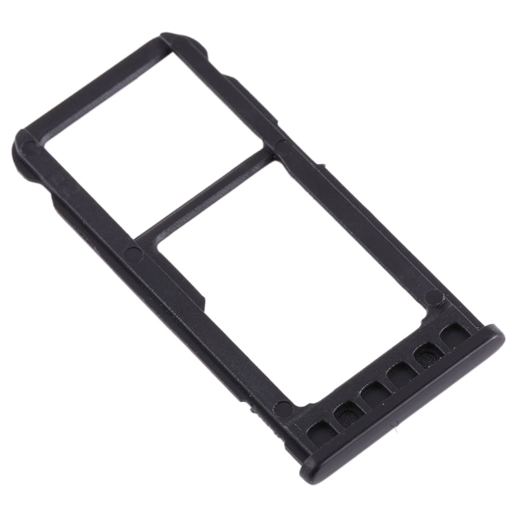SIM Card Tray + SIM Card Tray / Micro SD Card Tray for Nokia 5.1 Plus / X5 TA-1102 TA-1105 TA-1108 TA-1109 TA-1112 TA-1120 TA-1199(Black) - Card Tray by PMc TechLife | Online Shopping South Africa | PMc TechLife | Buy Now Pay Later Mobicred