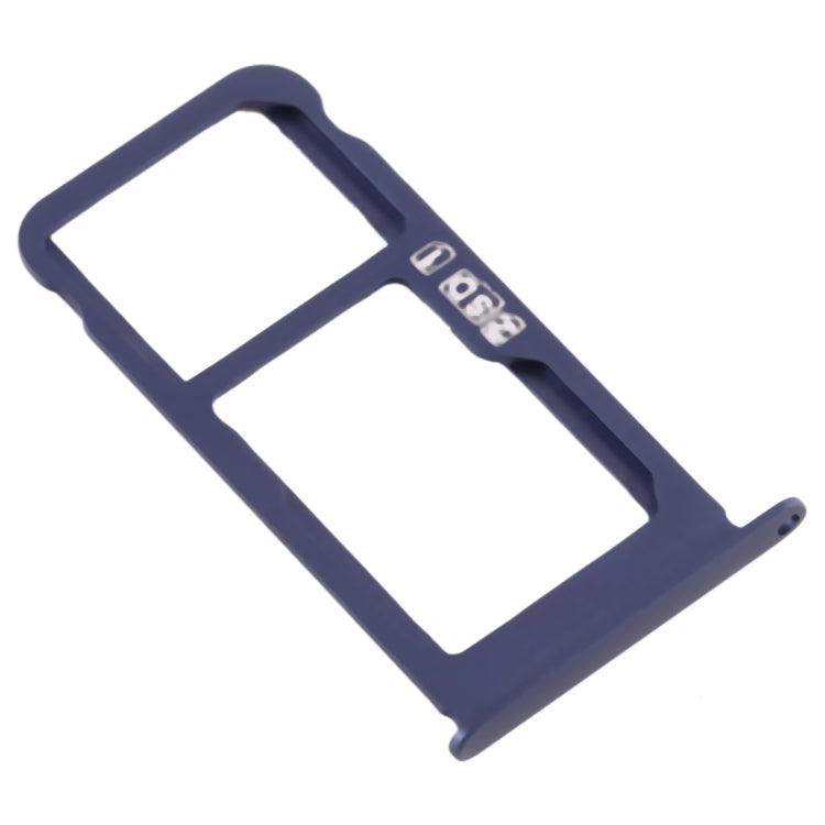 SIM Card Tray + SIM Card Tray / Micro SD Card Tray for Nokia X6 (2018) / TA-1099 / 6.1 Plus (Blue) - Card Tray by PMc TechLife | Online Shopping South Africa | PMc TechLife | Buy Now Pay Later Mobicred