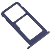 SIM Card Tray + SIM Card Tray / Micro SD Card Tray for Nokia X6 (2018) / TA-1099 / 6.1 Plus (Blue)