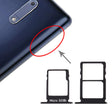 SIM Card Tray + SIM Card Tray + Micro SD Card Tray for Nokia 5 / N5 TA-1024 TA-1027 TA-1044 TA-1053 (Black) - free shipping - PMc TechLife - Order now!