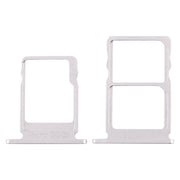 SIM Card Tray + SIM Card Tray + Micro SD Card Tray for Nokia 5 / N5 TA-1024 TA-1027 TA-1044 TA-1053 (White)