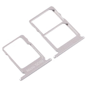 SIM Card Tray + SIM Card Tray + Micro SD Card Tray for Nokia 5 / N5 TA-1024 TA-1027 TA-1044 TA-1053 (White)