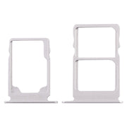 SIM Card Tray + SIM Card Tray + Micro SD Card Tray for Nokia 3.1 TA-1049 TA-1057 TA-1063 TA-1070 (White)