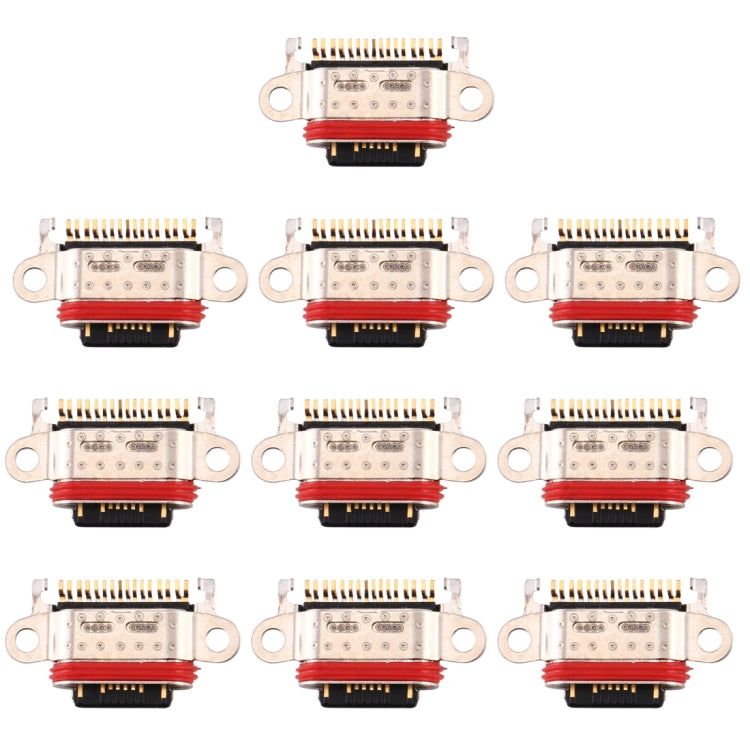For OPPO K3 10pcs Charging Port Connector - Single Tail Connector by PMC TechLife | Online Shopping South Africa | PMC TechLife | Buy Now Pay Later Mobicred