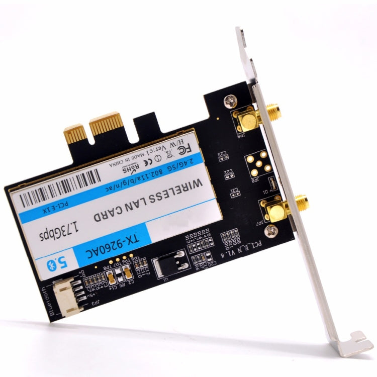 TX-9260AC Wireless-AC Dual Band 802.11ac 1730Mbps Desktop PCI-e WiFi Adapter + Bluetooth 5.0 WLAN Network Card for Intel 9260ac - Add-on Cards by PMC Jewellery | Online Shopping South Africa | PMC Jewellery | Buy Now Pay Later Mobicred