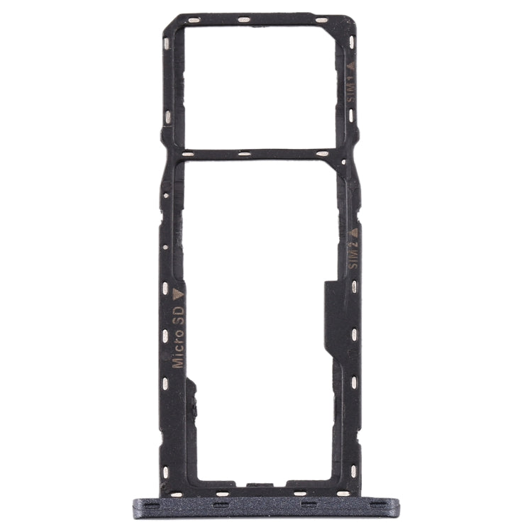 SIM Card Tray + SIM Card Tray + Micro SD Card Tray for Asus Zenfone Live L1 ZA550KL X00RD(Black) - Card Tray by PMC TechLife | Online Shopping South Africa | PMC TechLife | Buy Now Pay Later Mobicred