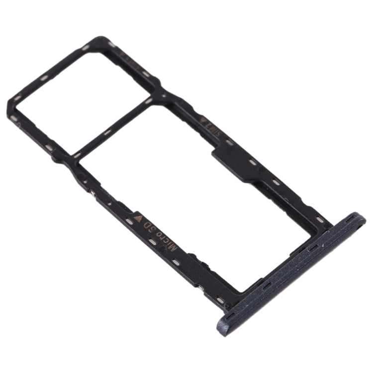 SIM Card Tray + SIM Card Tray + Micro SD Card Tray for Asus Zenfone Live L1 ZA550KL X00RD(Black) - Card Tray by PMC TechLife | Online Shopping South Africa | PMC TechLife | Buy Now Pay Later Mobicred