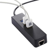 USB-C / Type-C to 3 USB 3.0 Ports HUB + RJ45 High Speed Gigabit Ethernet Adapter Multi-function LAN Adapter