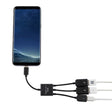 Portable USB-C / Type-C Male to Dual USB Ports Female + Micro USB Female Mini Cable Hub Splitter Adapter - USB HUB by PMC TechLife | Online Shopping South Africa | PMC TechLife | Buy Now Pay Later Mobicred