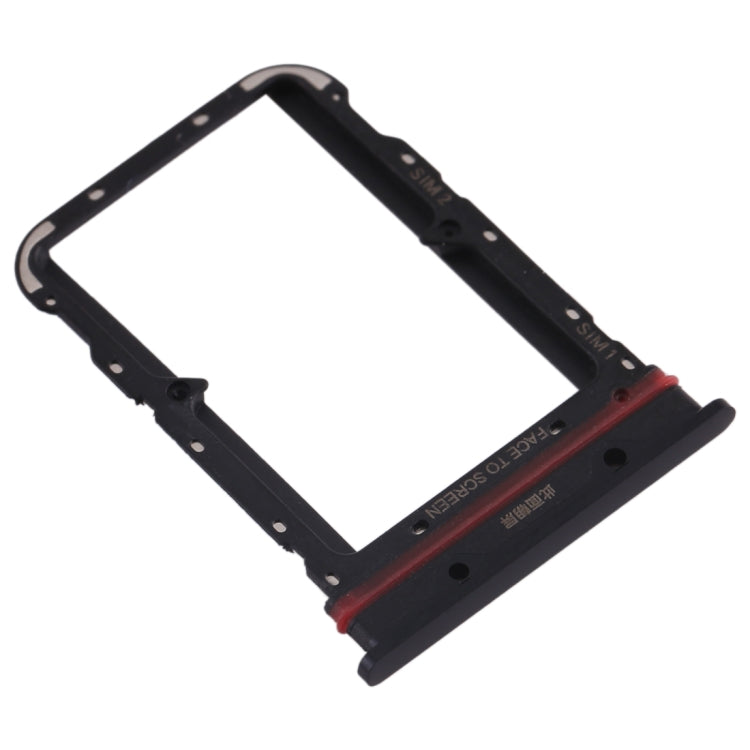 SIM Card Tray + SIM Card Tray for Xiaomi Mi CC9 Pro/Mi Note 10/Mi Note 10 Pro/Mi Note 10 Lite(Black) - Card Tray by PMc TechLife | Online Shopping South Africa | PMc TechLife | Buy Now Pay Later Mobicred