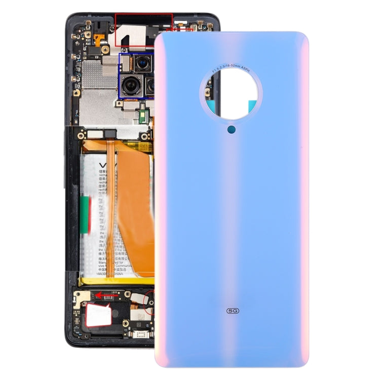 For Vivo NEX 3 5G Battery Back Cover (Blue) - Back Cover by PMC TechLife | Online Shopping South Africa | PMC TechLife | Buy Now Pay Later Mobicred