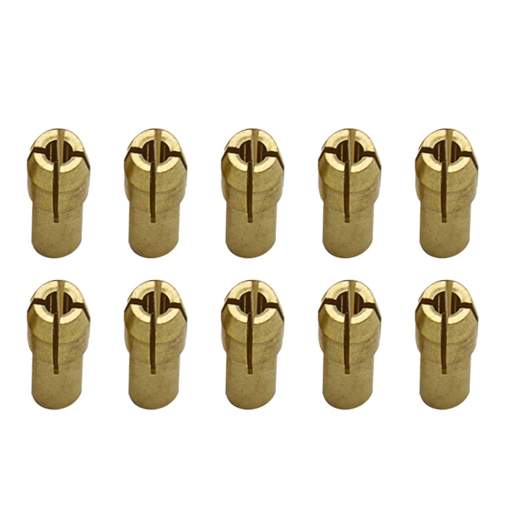 10 PCS Three-claw Copper Clamp Nut for Electric Mill Fittings���Bore diameter: 1.8mm - Hex Key & Spanner by PMC TechLife | Online Shopping South Africa | PMC TechLife | Buy Now Pay Later Mobicred