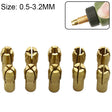 10 in 1 Three-claw Copper Clamp Nut for Electric Mill Fittings���Bore diameter: 0.5-3.2mm - Hex Key & Spanner by PMC TechLife | Online Shopping South Africa | PMC TechLife | Buy Now Pay Later Mobicred