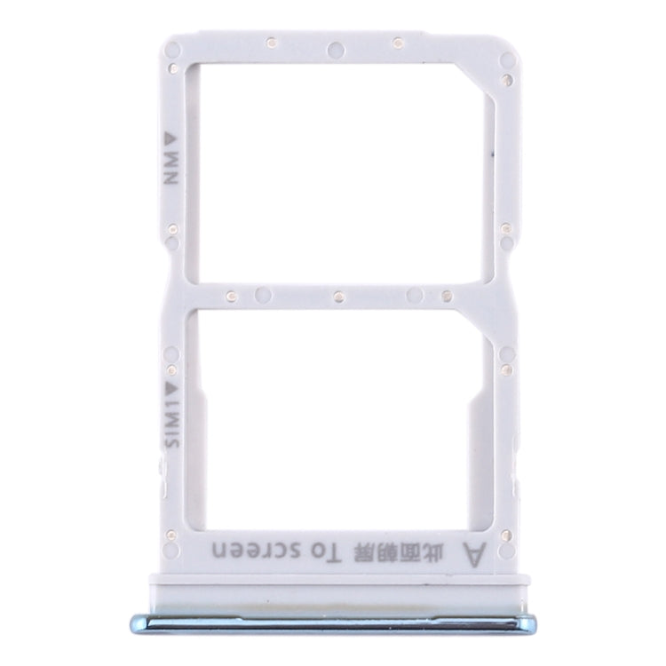 SIM Card Tray + NM Card Tray for Huawei Enjoy 10s / Honor Play 4T Pro (Blue) - Card Socket by PMc TechLife | Online Shopping South Africa | PMc TechLife | Buy Now Pay Later Mobicred