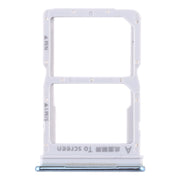 SIM Card Tray + NM Card Tray for Huawei Enjoy 10s / Honor Play 4T Pro (Blue)