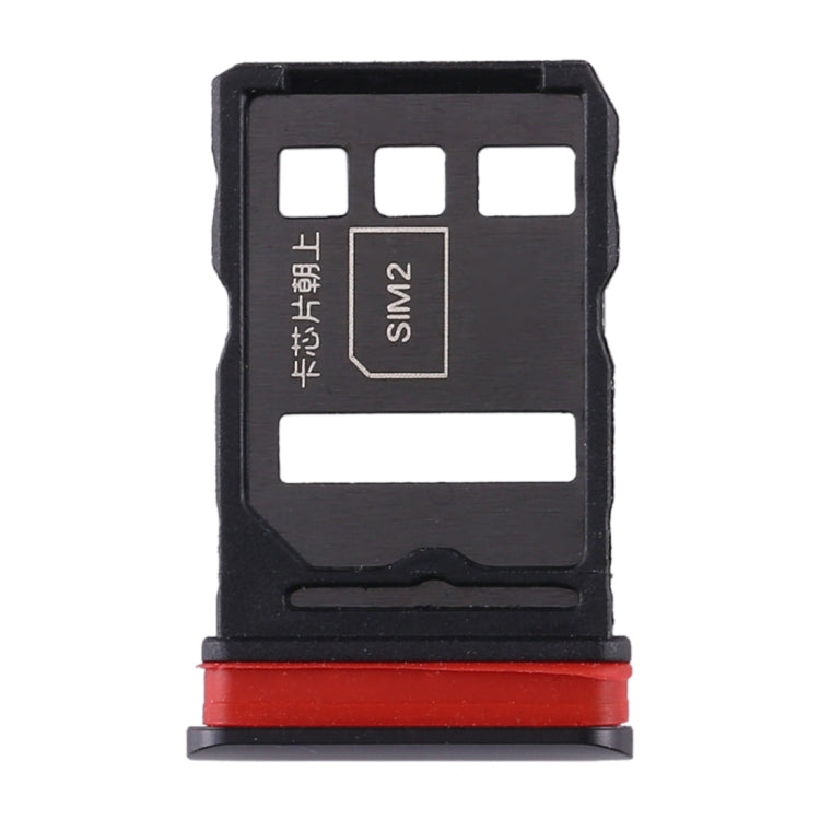 SIM Card Tray + SIM Card Tray for Honor V30 Pro / Honor V30(Black) - Card Socket by PMc TechLife | Online Shopping South Africa | PMc TechLife | Buy Now Pay Later Mobicred