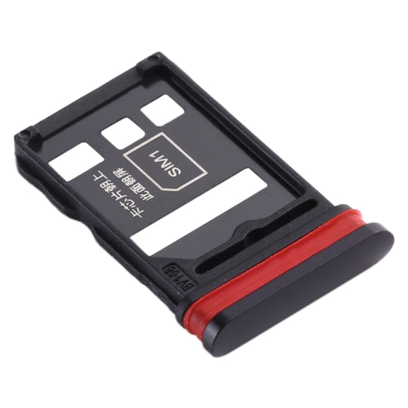 SIM Card Tray + SIM Card Tray for Honor V30 Pro / Honor V30(Black)
