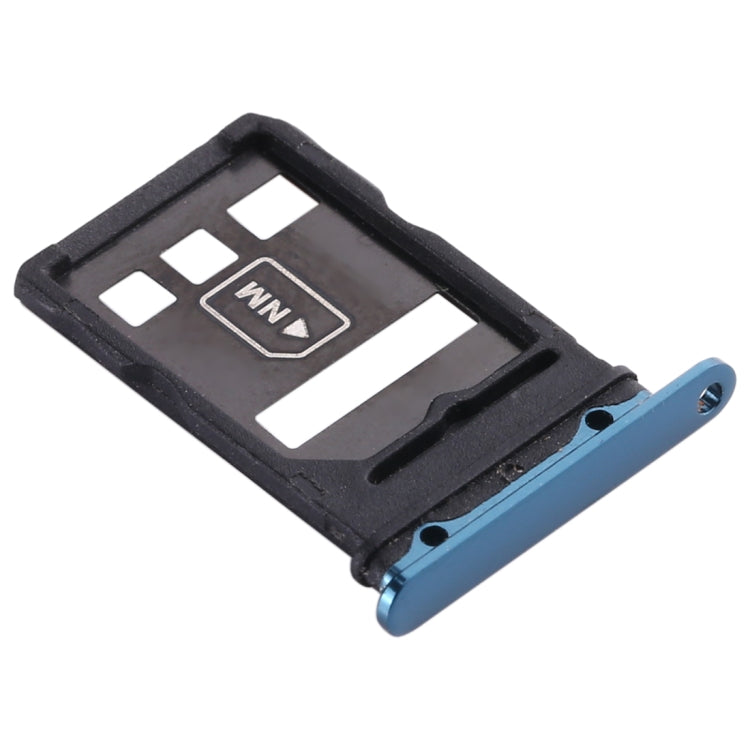 SIM Card Tray + NM Card Tray for Huawei Mate 30 (Blue) - Card Socket by PMc TechLife | Online Shopping South Africa | PMc TechLife | Buy Now Pay Later Mobicred