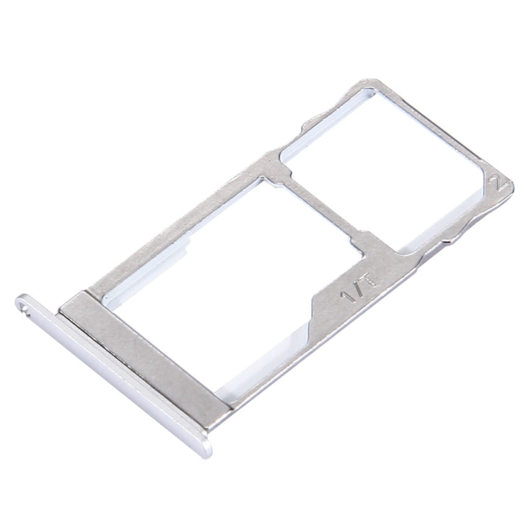 For Meizu Pro 5 SIM + SIM / Micro SD Card Tray  (Silver) - For Meizu by PMc TechLife | Online Shopping South Africa | PMc TechLife | Buy Now Pay Later Mobicred