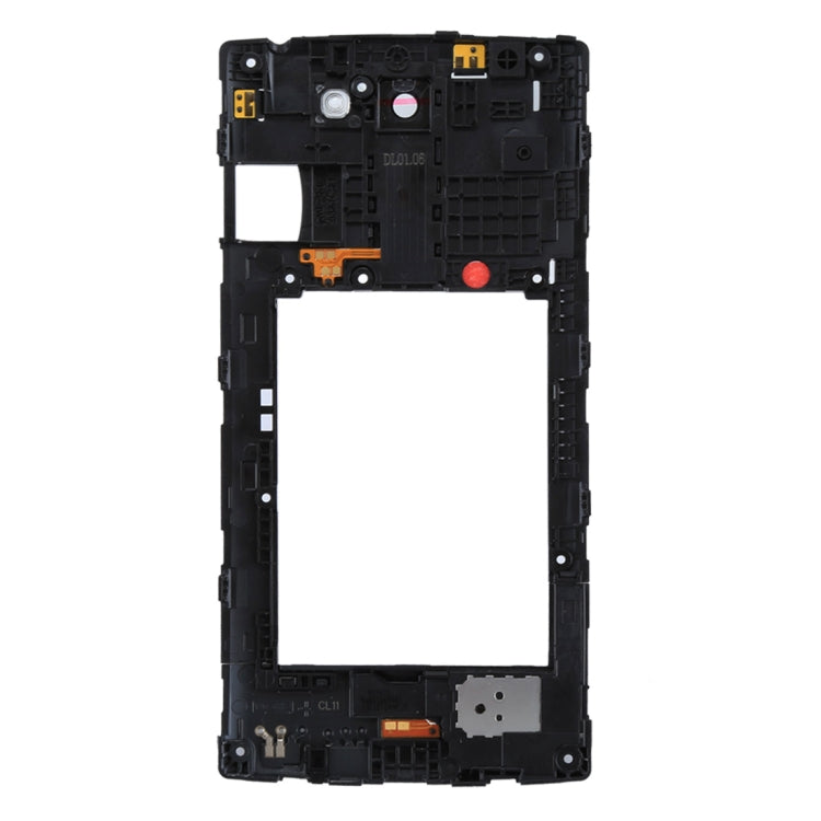 for LG C90 H500 Middle Frame Bezel with Speaker Ringer Buzzer & Rear Camera Lens & Home Button
