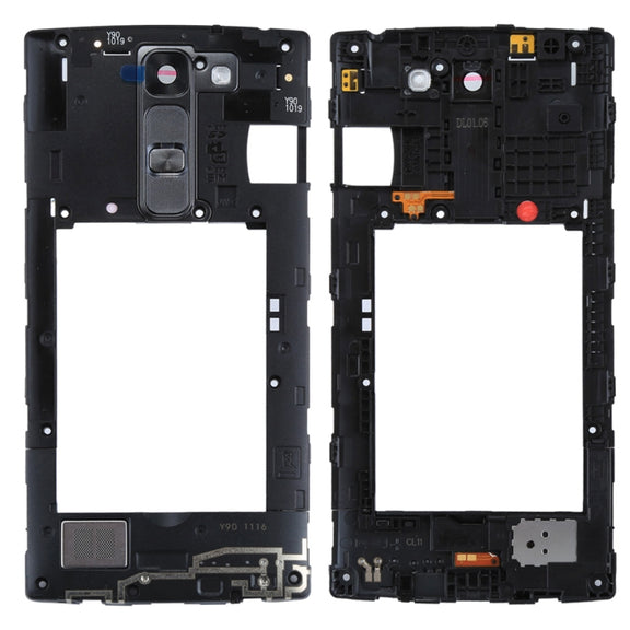 for LG C90 H500 Middle Frame Bezel with Speaker Ringer Buzzer & Rear Camera Lens & Home Button