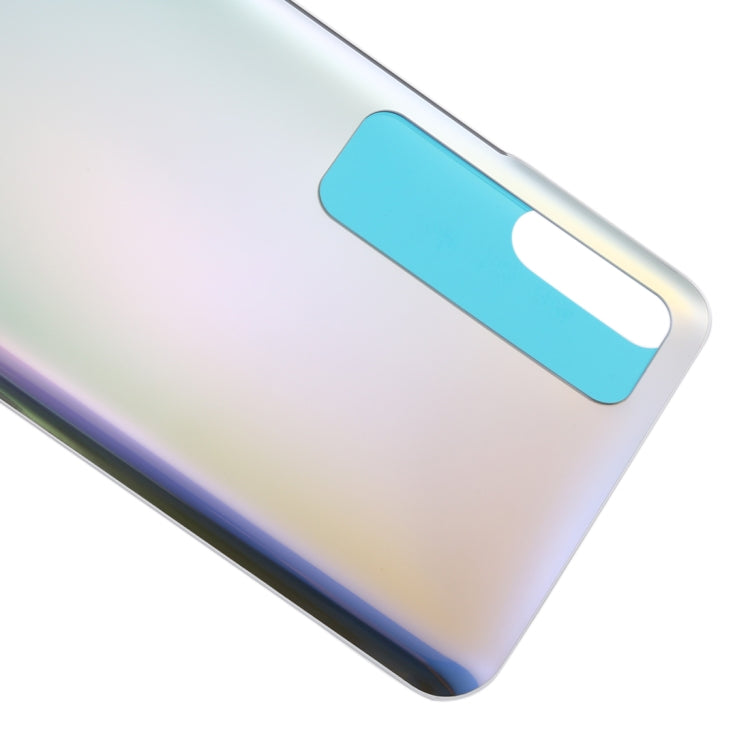 Battery Back Cover for Huawei Nova 7 Pro 5G(Silver) - Back Cover by PMC TechLife | Online Shopping South Africa | PMC TechLife | Buy Now Pay Later Mobicred